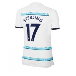 Chelsea Raheem Sterling #17 kläder Kvinnor 2022-23 Bortatröja Kortärmad
